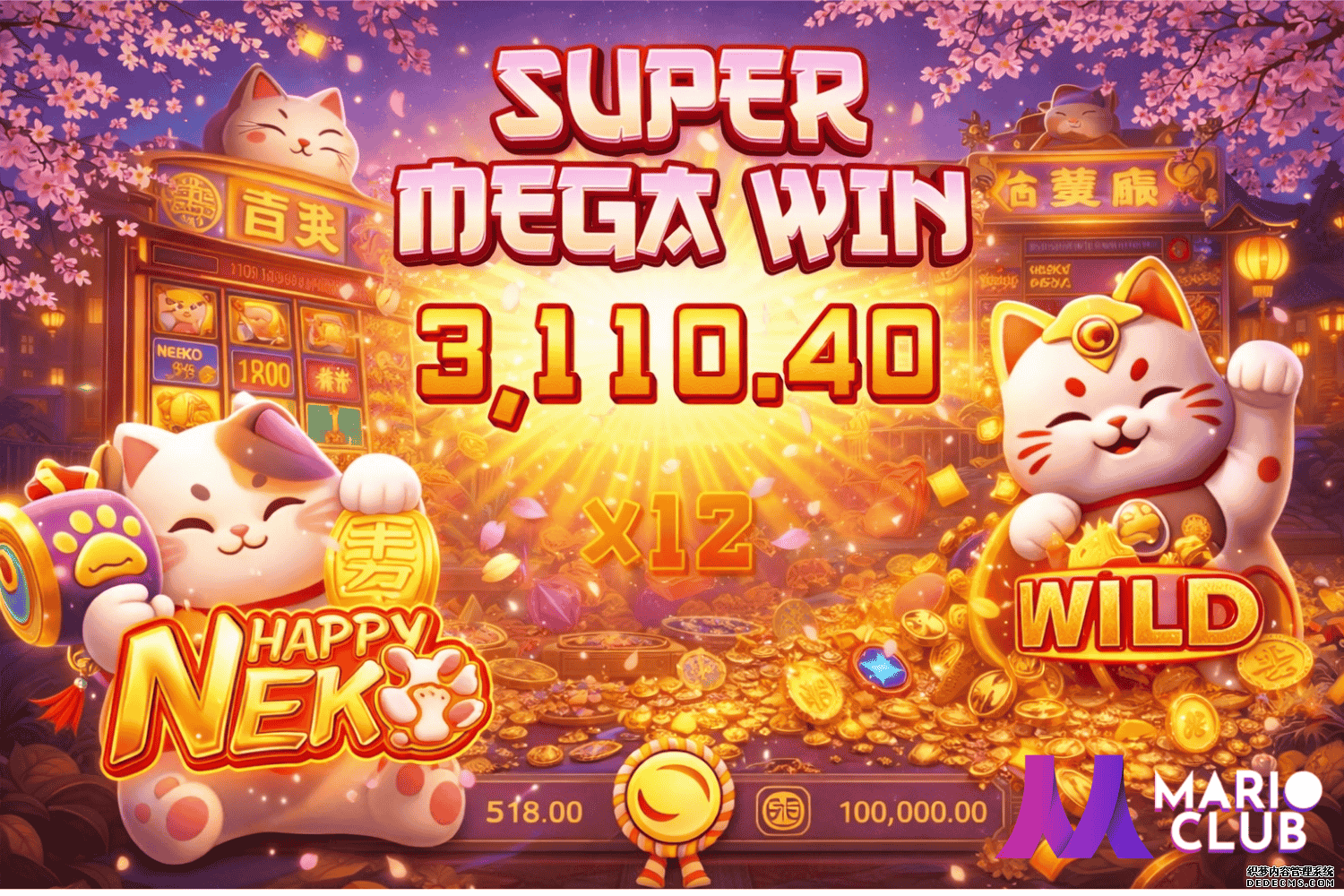 Play Mario Club - Neko The Fotune Cat Sl - RichPokies Australia