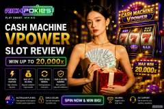 Cash Machine VPower Slot Review – Win U - RichPokies Australia