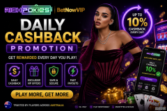 Daily cashback promotion introduction - Richpokies New Updat - RichPokies Australia